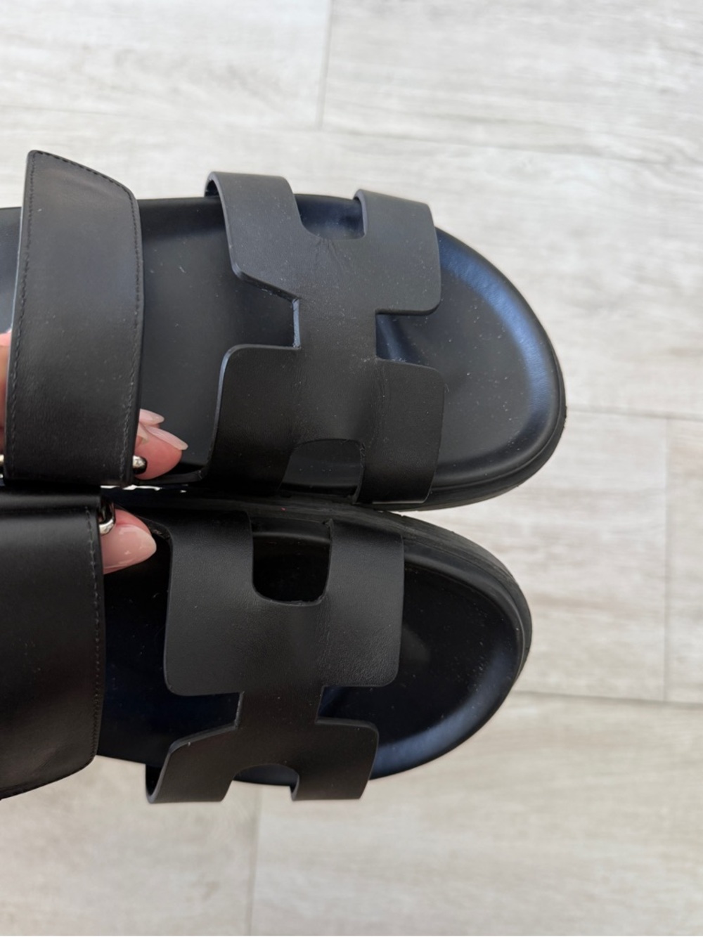 Hermes Chypre Sandal Sz 39 Womens - Picture 13 of 14